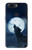 S3693 Grim White Wolf Full Moon Case For OnePlus 5T