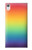 S3698 LGBT Gradient Pride Flag Case For Sony Xperia XA1