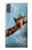 S3680 Cute Smile Giraffe Case For Sony Xperia XZ