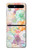 S3705 Pastel Floral Flower Case For Samsung Galaxy Z Flip 5G