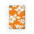 S2245 Hawaiian Hibiscus Orange Pattern Hard Case For iPad mini 4, iPad mini 5, iPad mini 5 (2019)