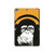 S2324 Funny Monkey with Headphone Pop Music Hard Case For iPad mini 4, iPad mini 5, iPad mini 5 (2019)