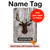 S2505 Reindeer Head Old Wood Texture Graphic Hard Case For iPad mini 4, iPad mini 5, iPad mini 5 (2019)