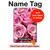 S2943 Pink Rose Hard Case For iPad mini 4, iPad mini 5, iPad mini 5 (2019)