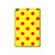 S3526 Red Spot Polka Dot Hard Case For iPad mini 4, iPad mini 5, iPad mini 5 (2019)