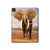 S0310 African Elephant Hard Case For iPad Pro 11 (2021,2020,2018, 3rd, 2nd, 1st)