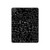 S2574 Mathematics Physics Blackboard Equation Hard Case For iPad Pro 11 (2021,2020,2018, 3rd, 2nd, 1st)