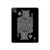 S3520 Black King Spade Hard Case For iPad Pro 11 (2021,2020,2018, 3rd, 2nd, 1st)