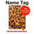 S0422 Giraffe Skin Hard Case For iPad Pro 12.9 (2015,2017)