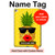 S2443 Funny Pineapple Sunglasses Kiss Hard Case For iPad Pro 12.9 (2015,2017)