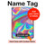 S3597 Holographic Photo Printed Hard Case For iPad Pro 12.9 (2015,2017)
