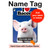S0608 I Love Bacon Cute Baby Pig Hard Case For iPad 9.7 (2017,2018), iPad 6, iPad 5