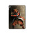 S0796 Japan Red Samurai Hard Case For iPad 9.7 (2017,2018), iPad 6, iPad 5