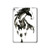 S1031 Horse Paintbrush Hard Case For iPad 9.7 (2017,2018), iPad 6, iPad 5