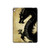 S1482 Black Dragon Painting Hard Case For iPad 9.7 (2017,2018), iPad 6, iPad 5