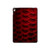 S2879 Red Arowana Fish Scale Hard Case For iPad 9.7 (2017,2018), iPad 6, iPad 5