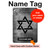 S3107 Judaism Star of David Symbol Hard Case For iPad 9.7 (2017,2018), iPad 6, iPad 5
