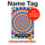 S3162 Colorful Psychedelic Hard Case For iPad 9.7 (2017,2018), iPad 6, iPad 5