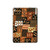 S3460 Mali Art Pattern Hard Case For iPad 9.7 (2017,2018), iPad 6, iPad 5