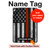 S3472 Firefighter Thin Red Line Flag Hard Case For iPad 9.7 (2017,2018), iPad 6, iPad 5