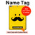 S1145 Yellow Mustache Sun Hard Case For iPad Pro 10.5, iPad Air (2019, 3rd)