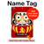 S3045 Japan Good Luck Daruma Doll Hard Case For iPad Pro 10.5, iPad Air (2019, 3rd)