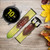 CA0371 Avocado Fruit Leather & Silicone Smart Watch Band Strap For Samsung Galaxy Watch, Gear, Active