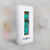 CA0407 Aqua Copper Turquoise Gemstone Graphic Leather & Silicone Smart Watch Band Strap For Samsung Galaxy Watch, Gear, Active