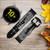 CA0576 New York City Leather & Silicone Smart Watch Band Strap For Samsung Galaxy Watch, Gear, Active