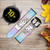 CA0640 Cute Unicorn Cartoon Leather & Silicone Smart Watch Band Strap For Samsung Galaxy Watch, Gear, Active