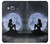 S2668 Mermaid Silhouette Moon Night Case For Samsung Galaxy J3 (2016)