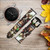 CA0094 Skull Wing Rose Punk Leather & Silicone Smart Watch Band Strap For Garmin Smartwatch