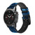 CA0201 CPU Motherboard Leather & Silicone Smart Watch Band Strap For Garmin Smartwatch