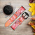 CA0367 Japanese Kimono Style Flower Pattern Leather & Silicone Smart Watch Band Strap For Garmin Smartwatch