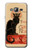 S2739 Chat Noir Black Cat Vintage Case For Samsung Galaxy J3 (2016)