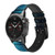 CA0634 Mermaid Undersea Leather & Silicone Smart Watch Band Strap For Garmin Smartwatch