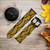 CA0675 Yellow Python Skin Graphic Print Leather & Silicone Smart Watch Band Strap For Garmin Smartwatch