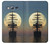 S2897 Pirate Ship Moon Night Case For Samsung Galaxy J3 (2016)