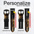 CA0424 Ice Whiskey Whisky Glass Leather & Silicone Smart Watch Band Strap For Fossil Smartwatch