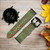 CA0479 Gustav Klimt Poppy Field Leather & Silicone Smart Watch Band Strap For Fossil Smartwatch