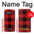 S2931 Red Buffalo Check Pattern Case For Samsung Galaxy J3 (2016)