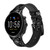 CA0734 Apollo Blue Print Leather & Silicone Smart Watch Band Strap For Fossil Smartwatch