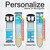 CA0122 Relax at the Beach Leather & Silicone Smart Watch Band Strap For Wristwatch Smartwatch