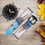 CA0137 Beauty of Venice Italy Leather & Silicone Smart Watch Band Strap For Wristwatch Smartwatch