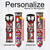 CA0213 Hanafuda Japanese Flower Card Leather & Silicone Smart Watch Band Strap For Wristwatch Smartwatch
