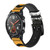 CA0269 Funny Monkey with Headphone Pop Music Leather & Silicone Smart Watch Band Strap For Wristwatch Smartwatch