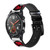 CA0293 Vintage Radio Microphone On The Air Leather & Silicone Smart Watch Band Strap For Wristwatch Smartwatch