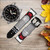CA0293 Vintage Radio Microphone On The Air Leather & Silicone Smart Watch Band Strap For Wristwatch Smartwatch