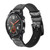 CA0476 Army White Digital Camo Leather & Silicone Smart Watch Band Strap For Wristwatch Smartwatch