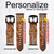 CA0571 Red Dragon Tattoo Leather & Silicone Smart Watch Band Strap For Wristwatch Smartwatch